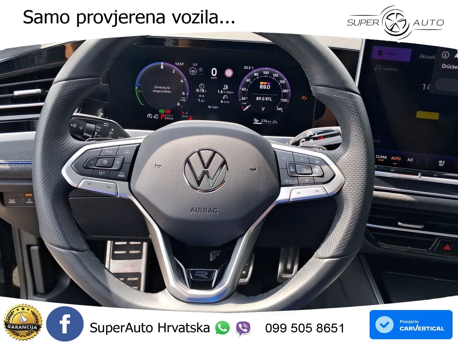 Volkswagen Passat Variant 1.5 TSI (272 KS) eHybrid DSG R-Line LED+GR SJED+ACC