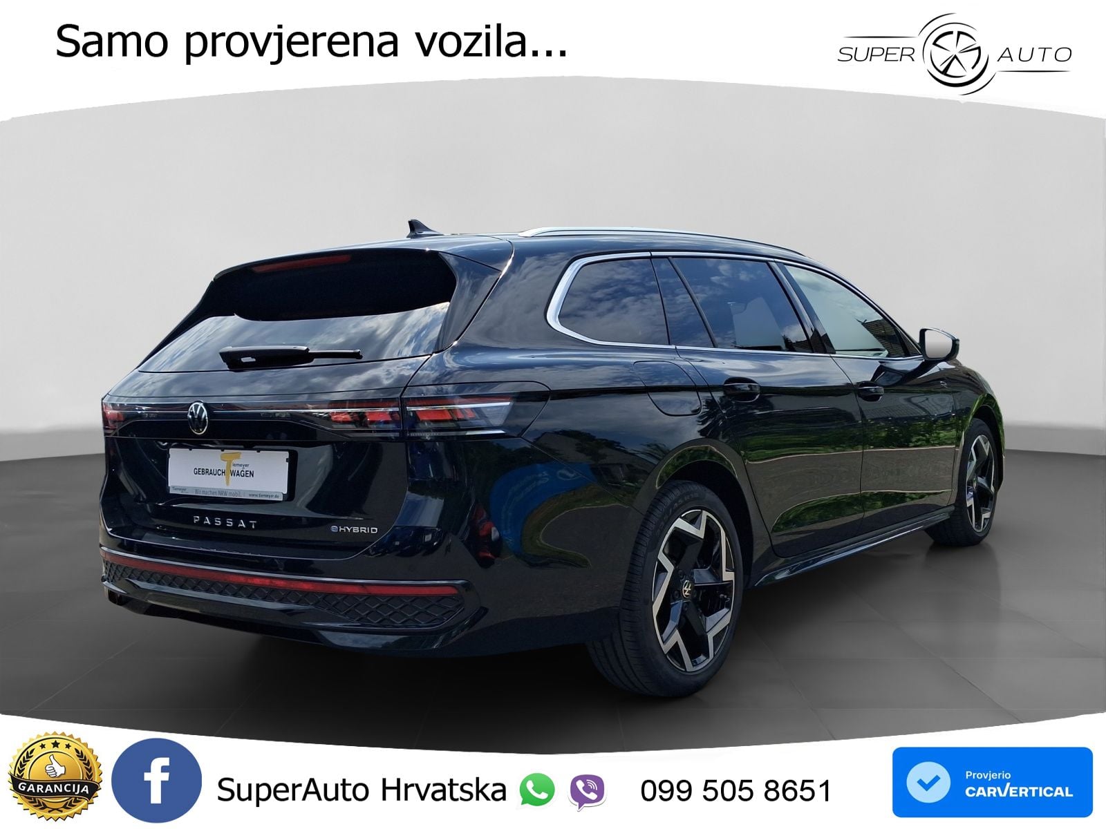 Volkswagen Passat Variant 1.5 TSI (272 KS) eHybrid DSG R-Line LED+GR SJED+ACC