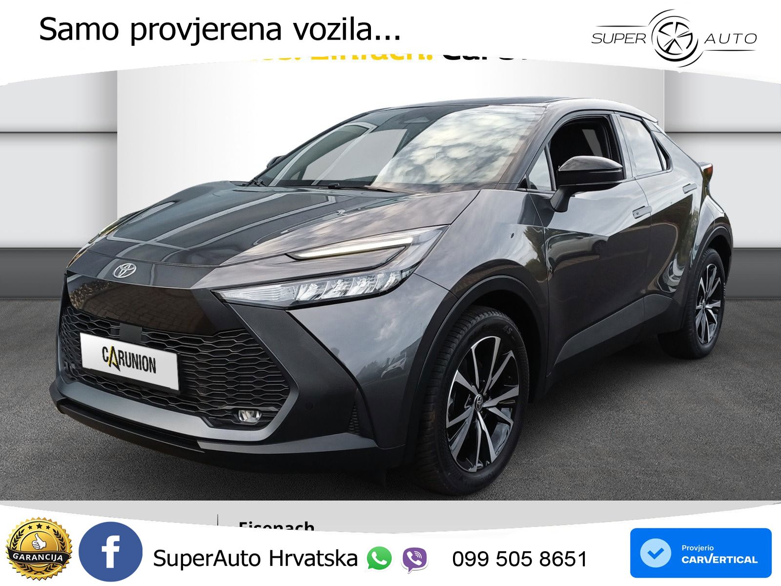 Toyota C-HR 2.0 (223 KS) PHEV e-CVT LED+GR SJED+ACC
