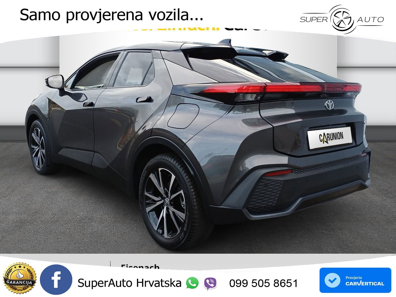 Toyota C-HR 2.0 (223 KS) PHEV e-CVT LED+GR SJED+ACC