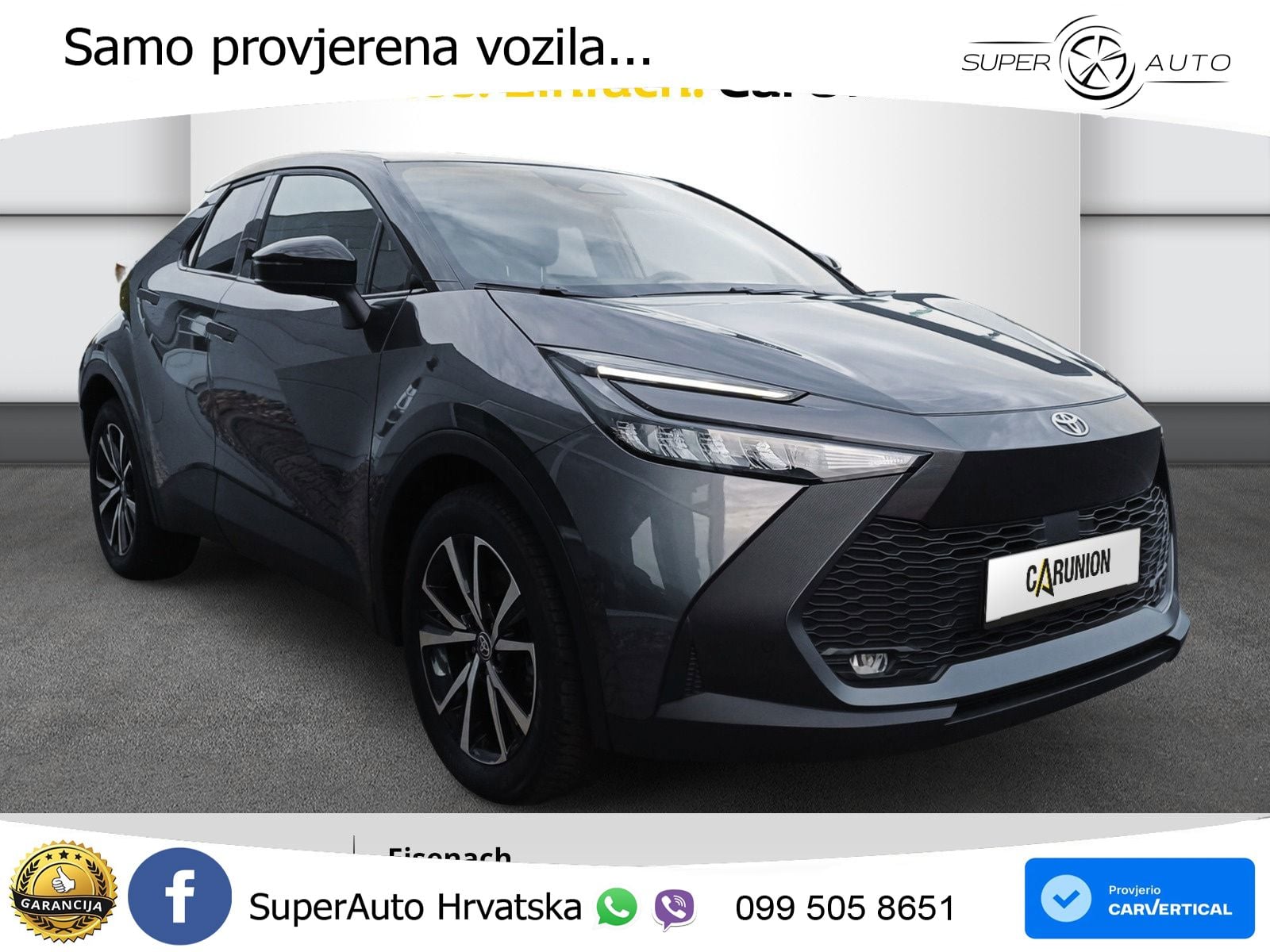 Toyota C-HR 2.0 (223 KS) PHEV e-CVT LED+GR SJED+ACC