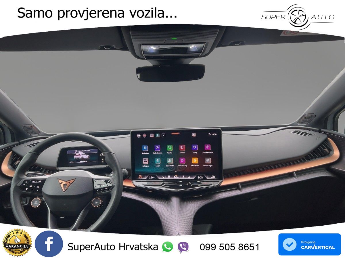 Cupra Tavascan 82 kWh (286 KS) LED+GR SJED+ACC