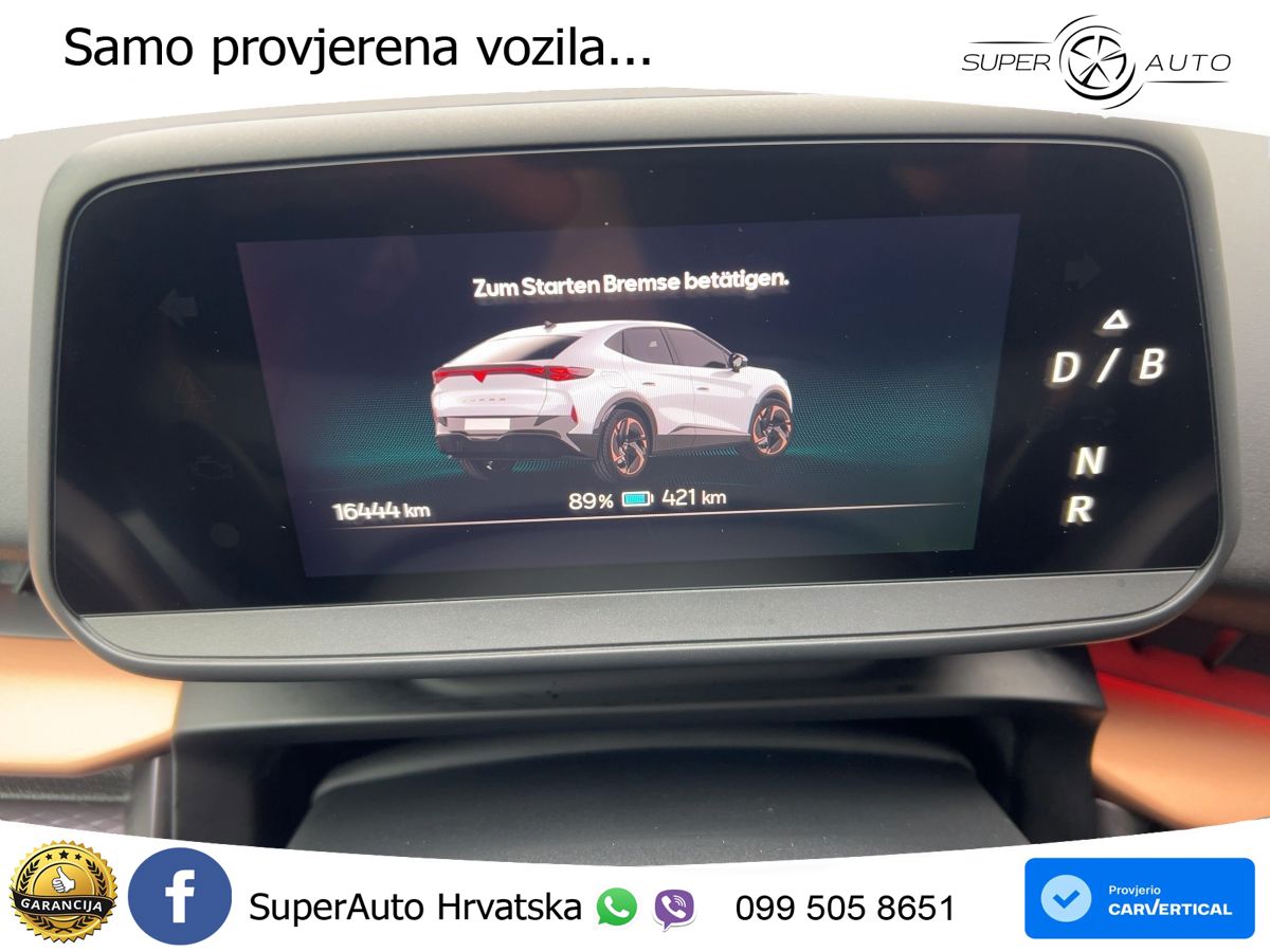 Cupra Tavascan 82 kWh (286 KS) LED+GR SJED+ACC