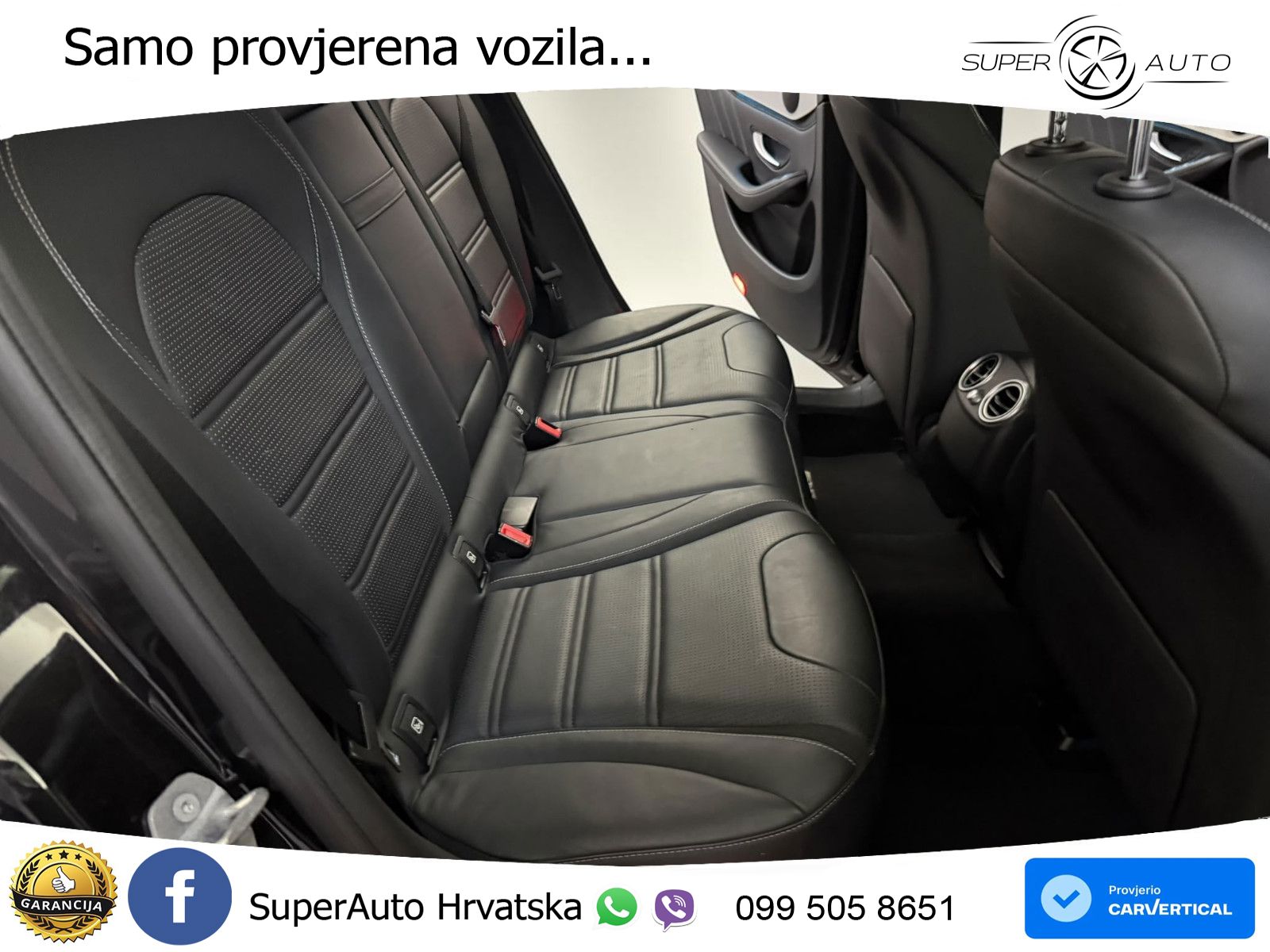 Mercedes AMG GLC 63 V8 (476 KS) 4MATIC+ MCT ZRAČNI+ACC+GR SJED+360+PANO
