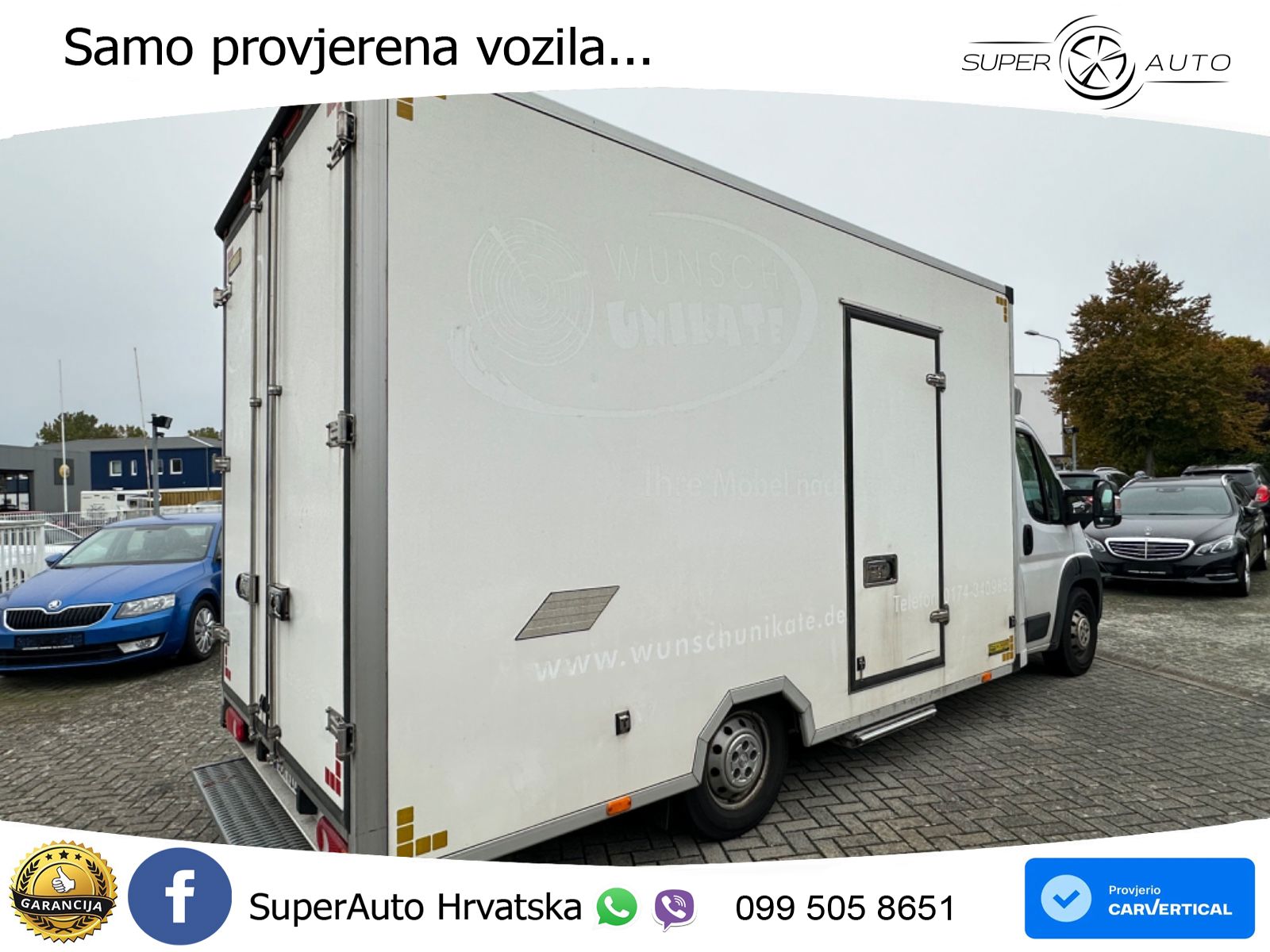 Peugeot BOXER KLIMA TEMPOMAT KAMERA 165 KS