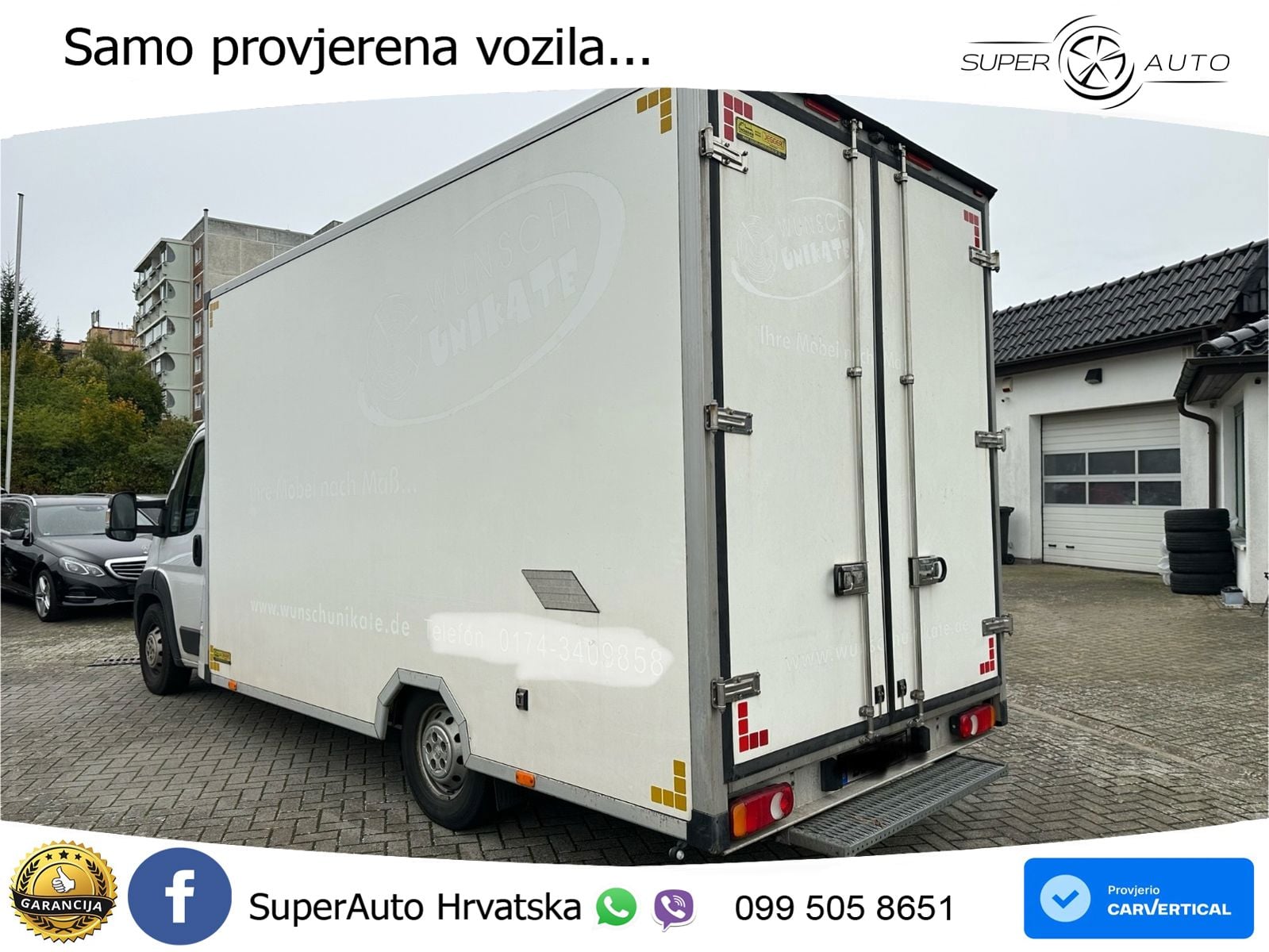 Peugeot BOXER KLIMA TEMPOMAT KAMERA 165 KS