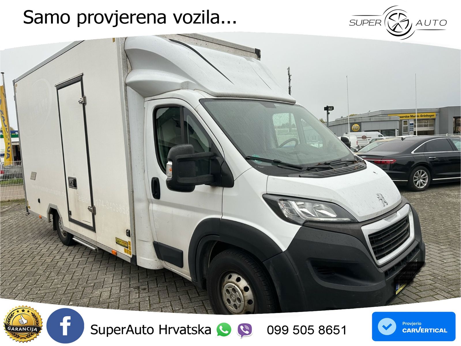 Peugeot BOXER KLIMA TEMPOMAT KAMERA 165 KS