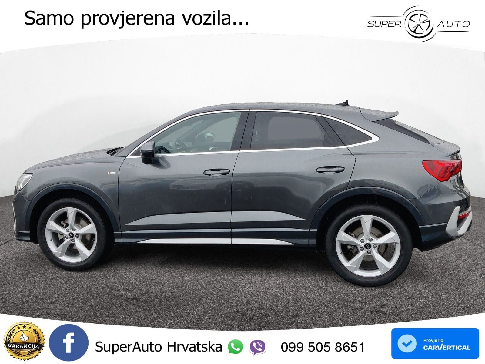 Audi Q3 II Sportback 35 TFSI (150 KS) S tronic S line LED+GR SJED+ACC