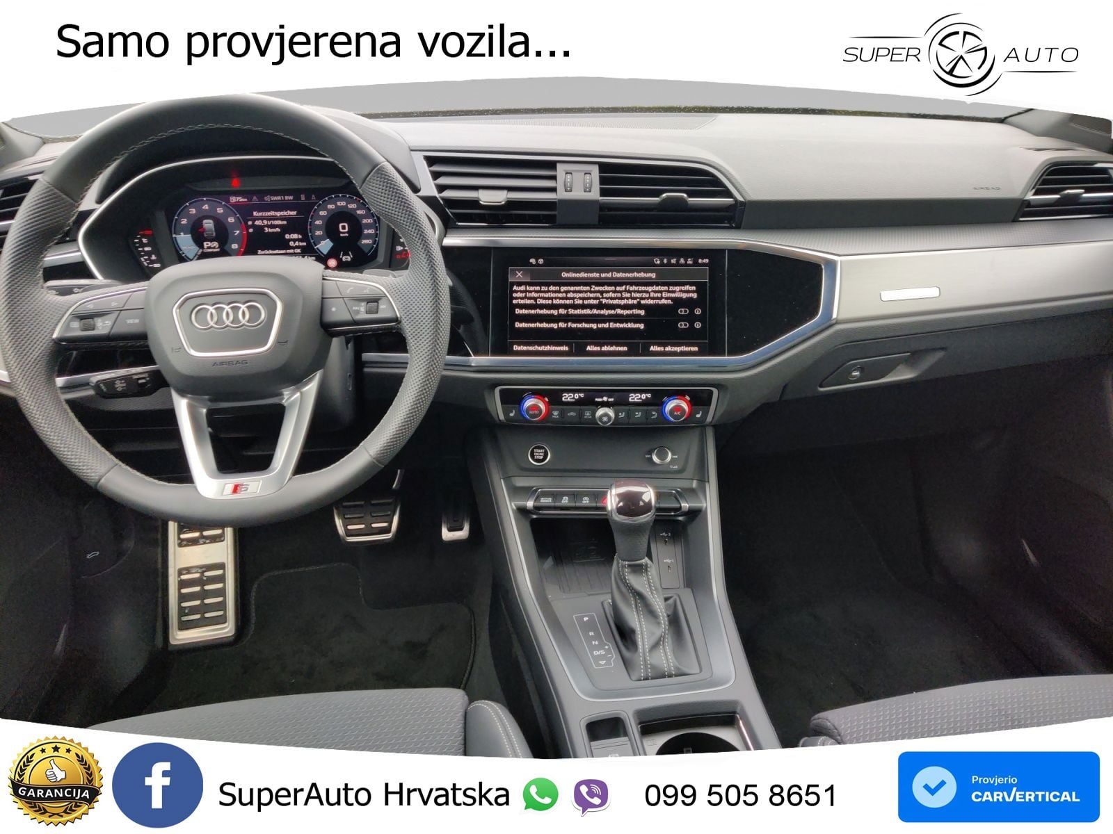 Audi Q3 II Sportback 35 TFSI (150 KS) S tronic S line LED+GR SJED+ACC