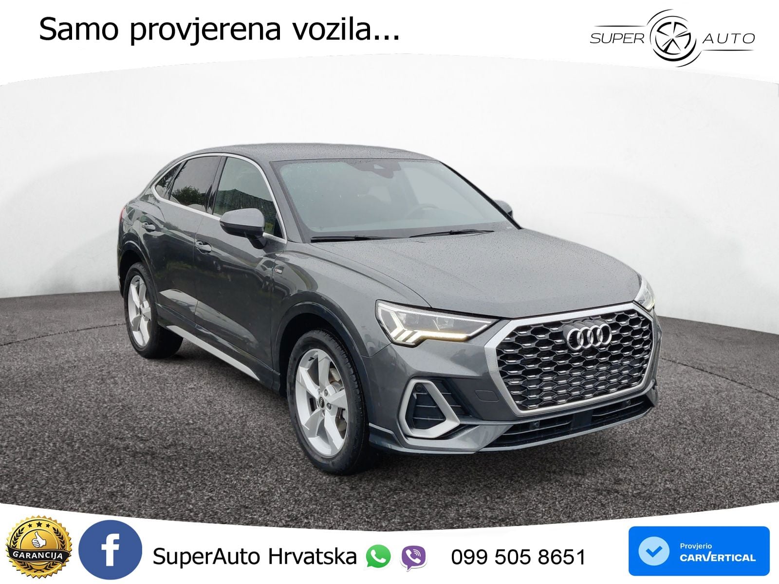 Audi Q3 II Sportback 35 TFSI (150 KS) S tronic S line LED+GR SJED+ACC