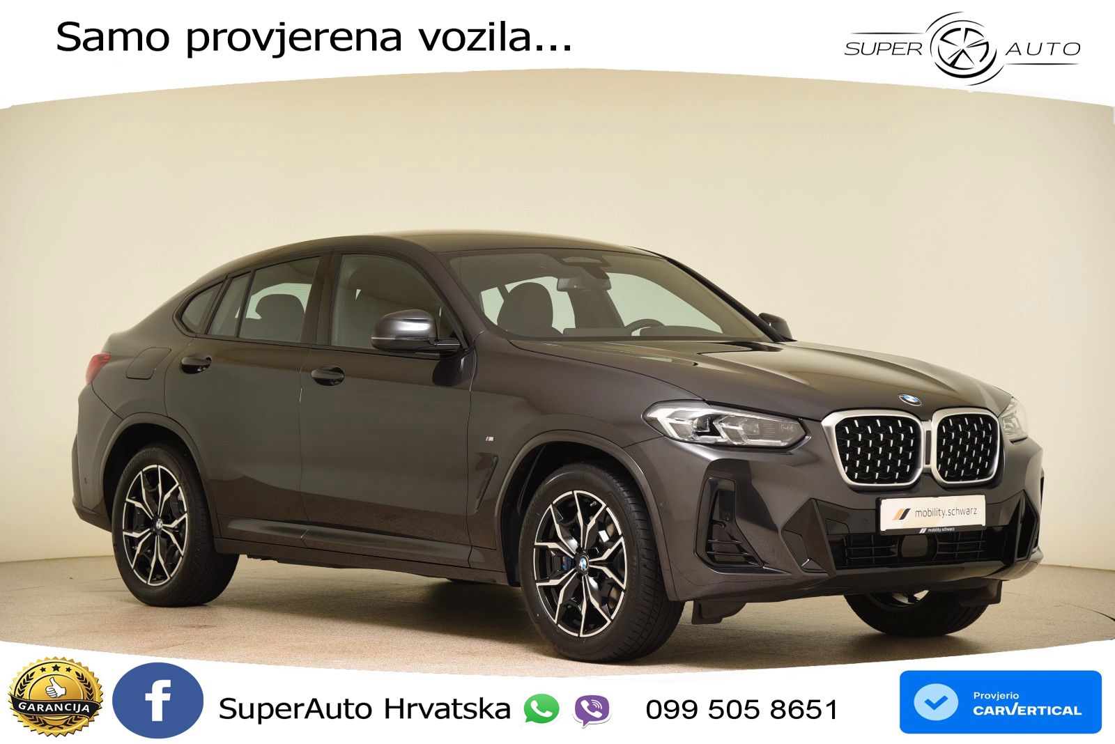 BMW X4 30d (286 KS) xDrive Steptronic M Sport LED+GR SJED+ACC