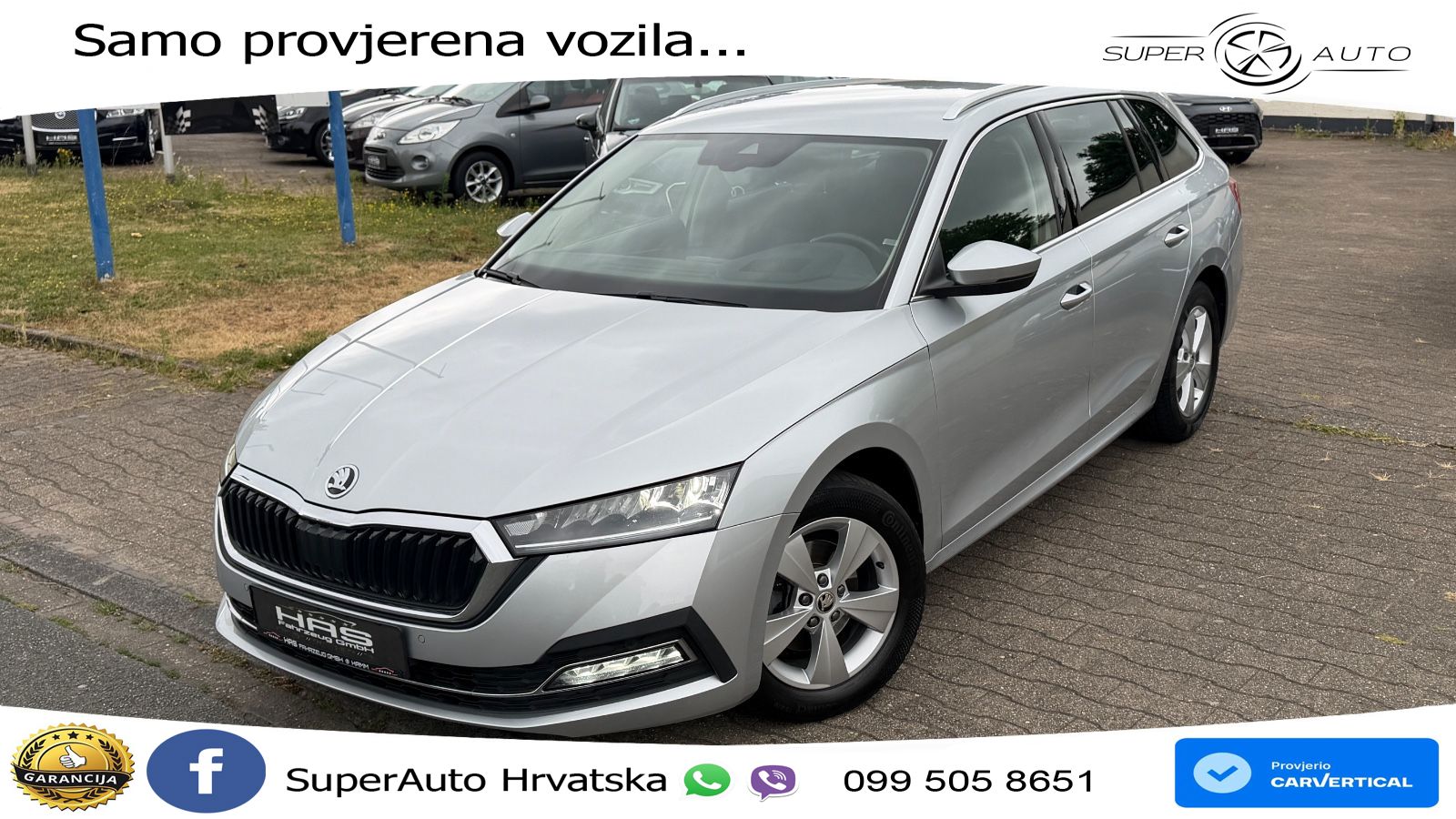 Škoda Octavia Combi 2.0 TDI (150 KS) DSG LED+GR SJED+ACC