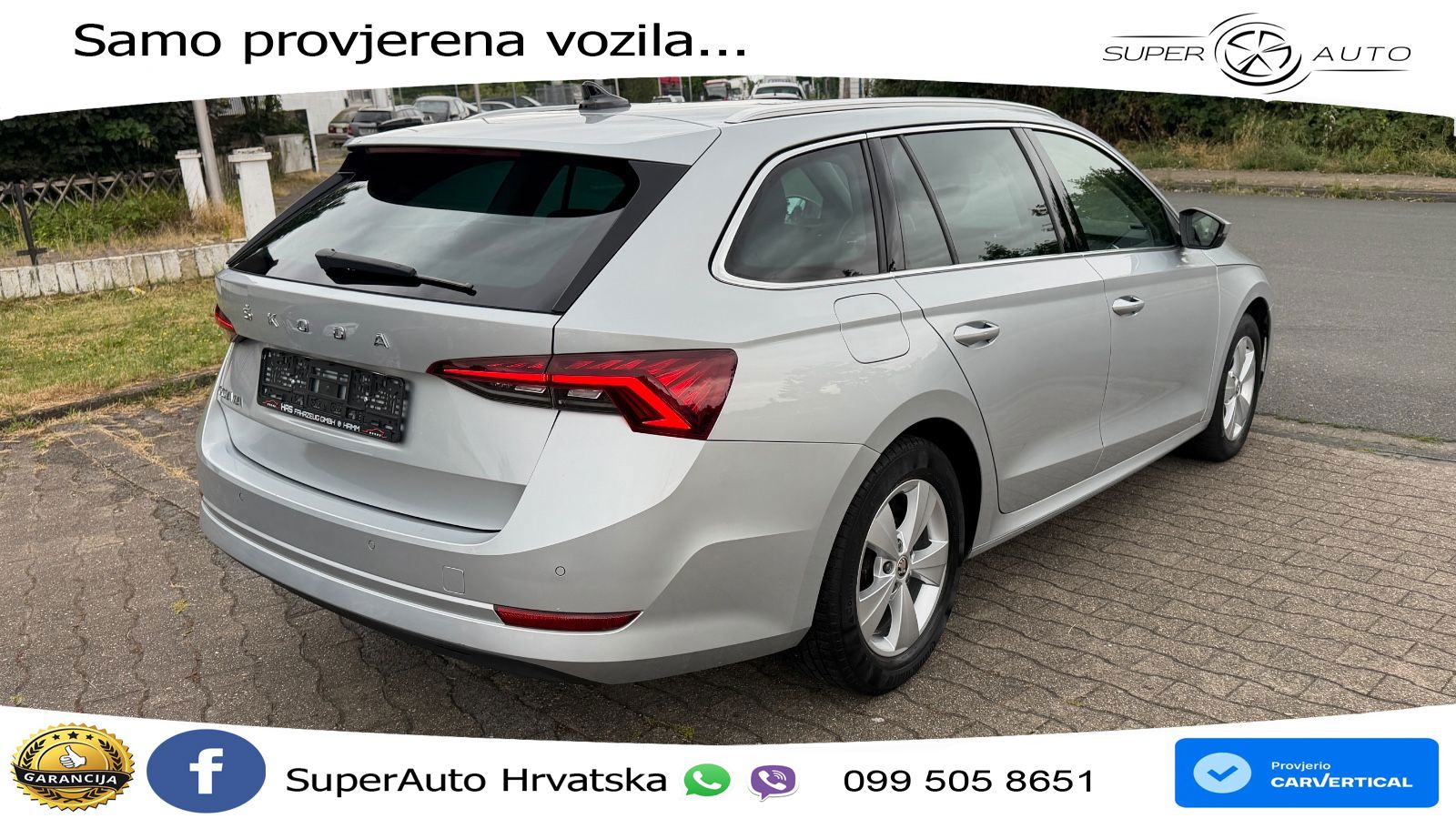 Škoda Octavia Combi 2.0 TDI (150 KS) DSG LED+GR SJED+ACC