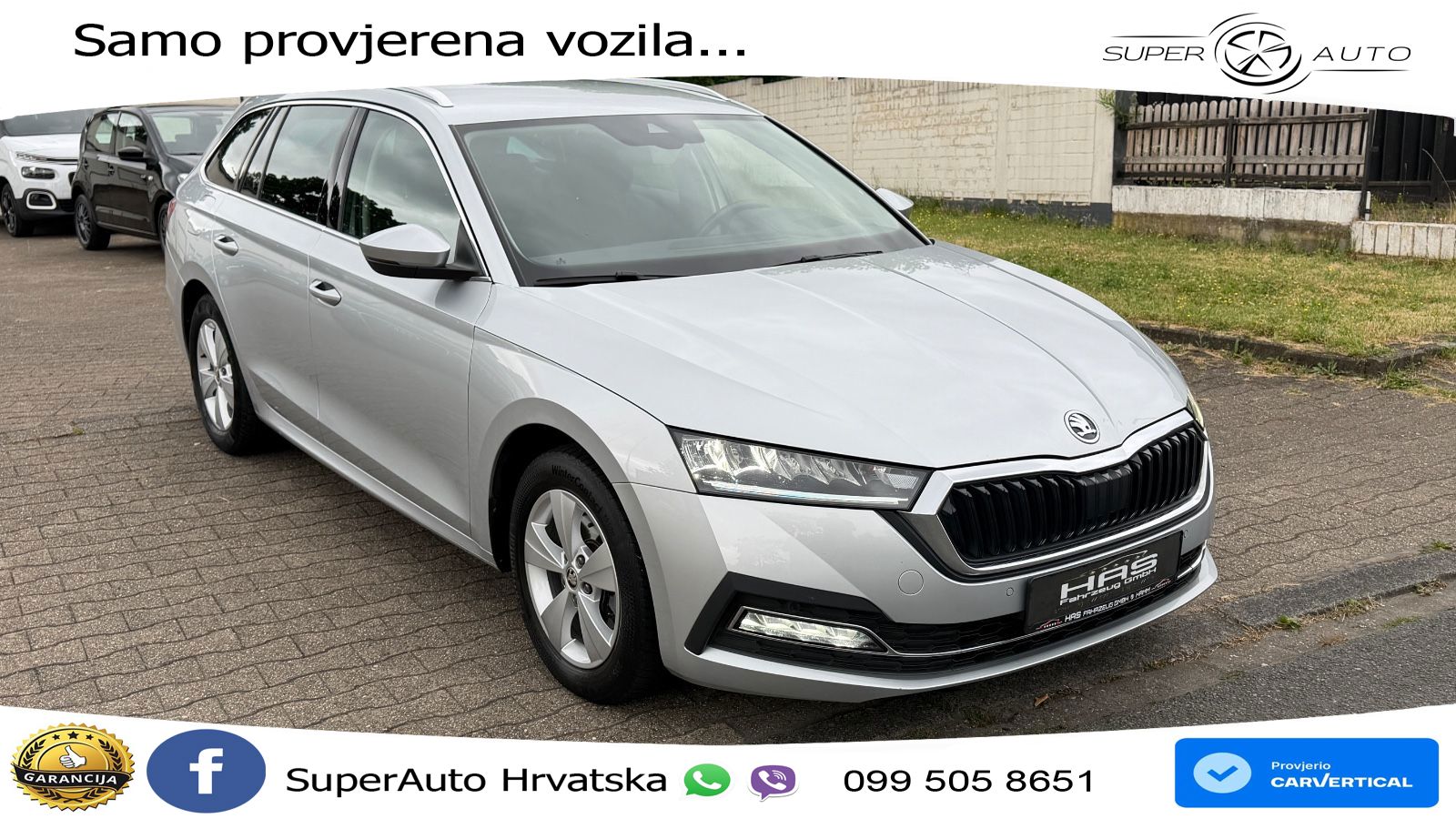 Škoda Octavia Combi 2.0 TDI (150 KS) DSG LED+GR SJED+ACC