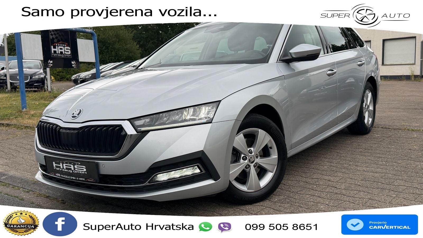 Škoda Octavia Combi 2.0 TDI (150 KS) DSG LED+GR SJED+ACC