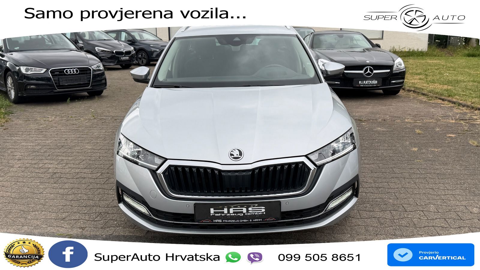 Škoda Octavia Combi 2.0 TDI (150 KS) DSG LED+GR SJED+ACC