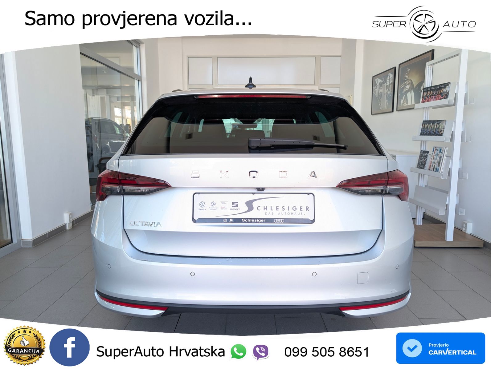Škoda Octavia Combi 2.0 TDI (150 KS) DSG MATRIX+GR SJED+KAM