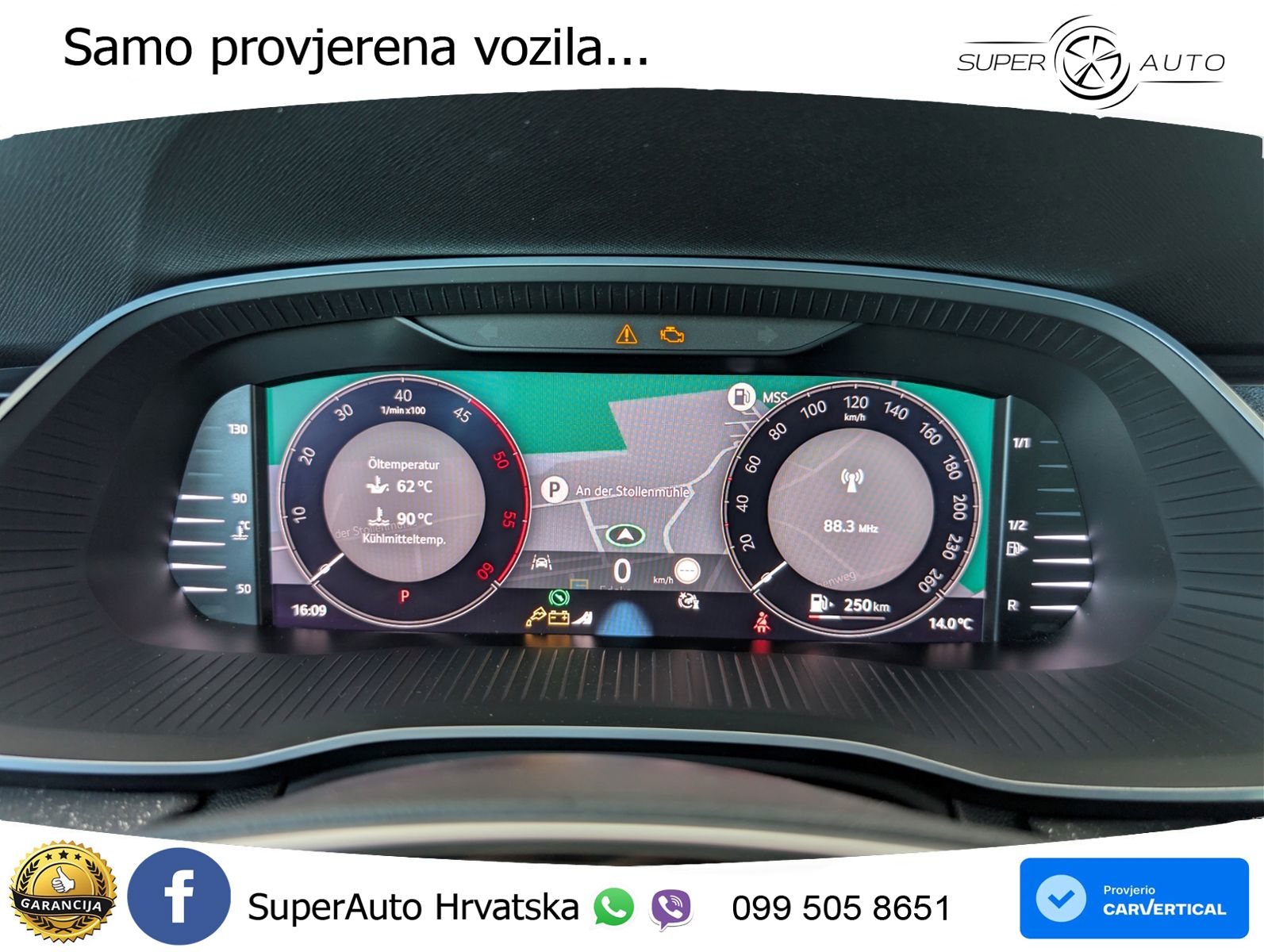 Škoda Octavia Combi 2.0 TDI (150 KS) DSG MATRIX+GR SJED+KAM