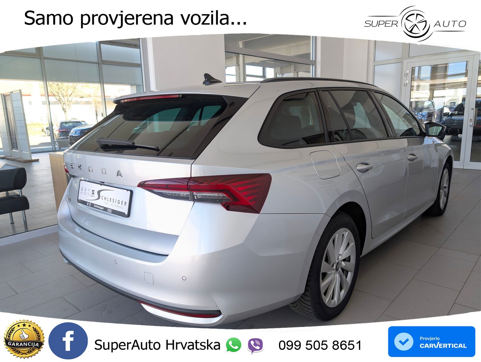 Škoda Octavia Combi 2.0 TDI (150 KS) DSG MATRIX+GR SJED+KAM