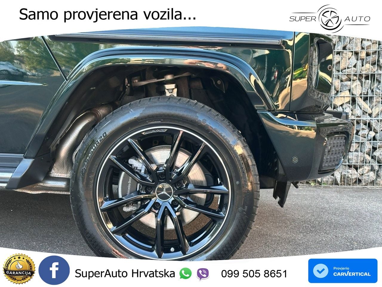Mercedes G 450d Long (367 KS) 4MATIC 9G-TRONIC Exclusive LED+GR SJED+ACC