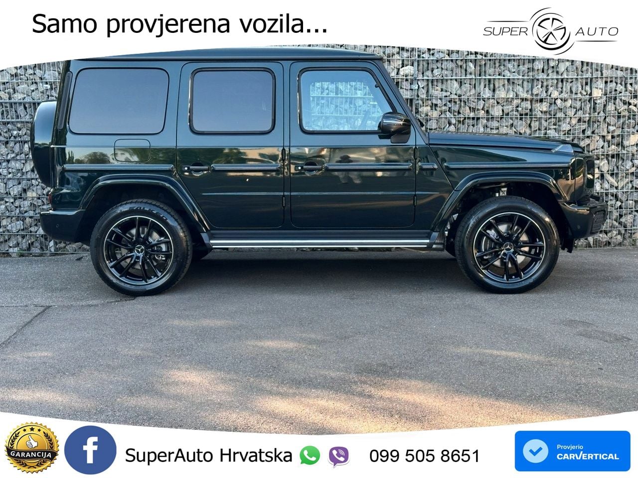 Mercedes G 450d Long (367 KS) 4MATIC 9G-TRONIC Exclusive LED+GR SJED+ACC