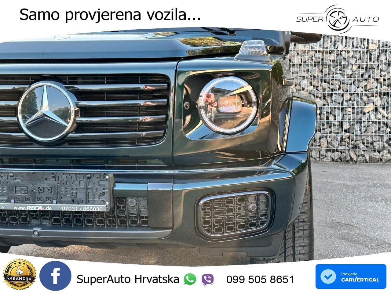Mercedes G 450d Long (367 KS) 4MATIC 9G-TRONIC Exclusive LED+GR SJED+ACC