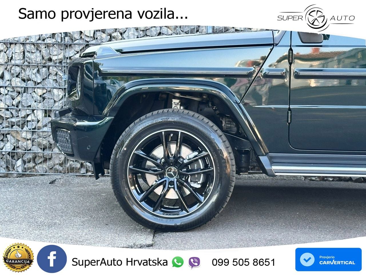 Mercedes G 450d Long (367 KS) 4MATIC 9G-TRONIC Exclusive LED+GR SJED+ACC
