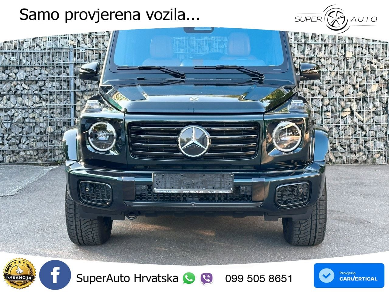 Mercedes G 450d Long (367 KS) 4MATIC 9G-TRONIC Exclusive LED+GR SJED+ACC