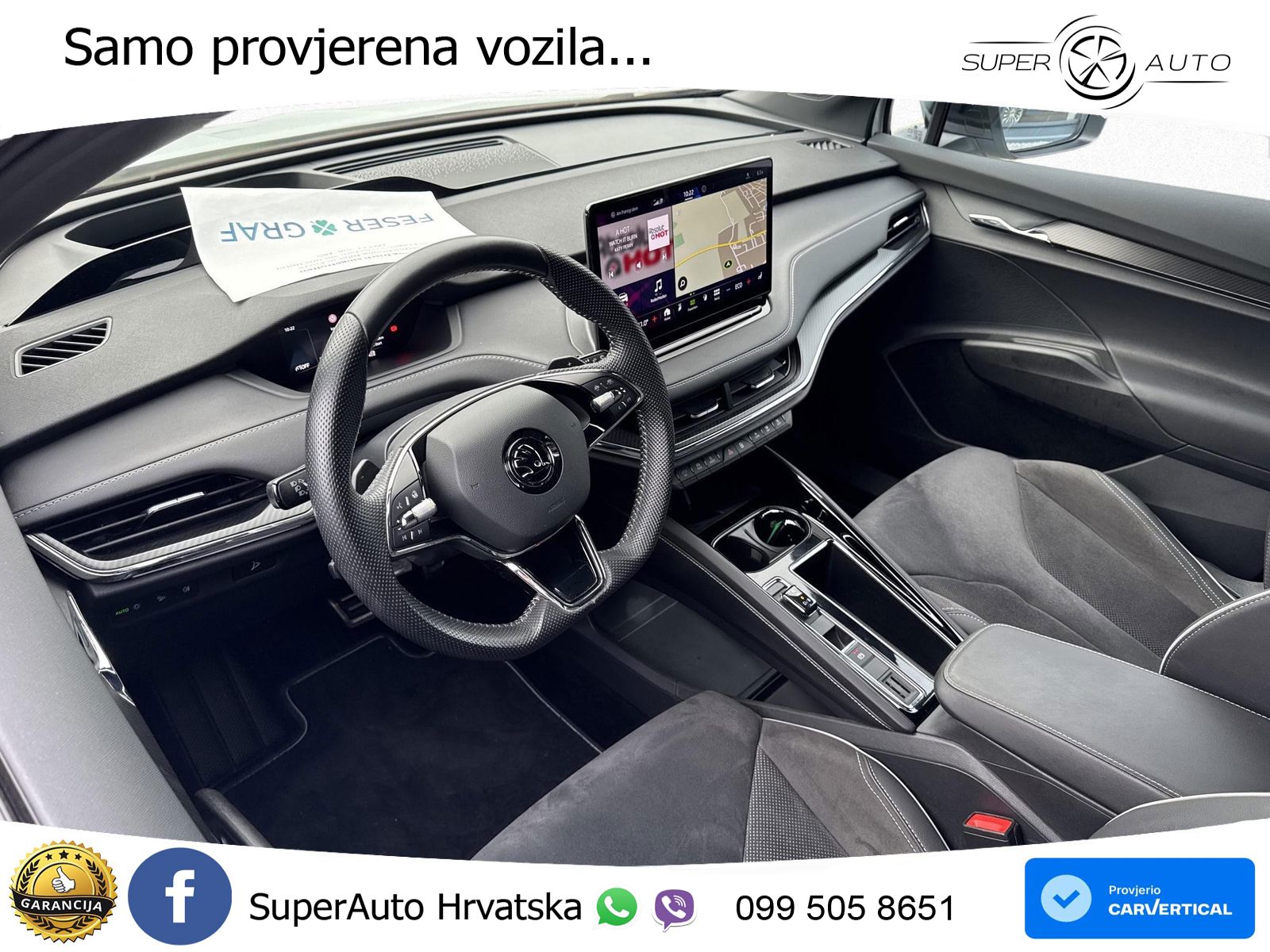 Škoda Enyaq iV 80x 82 kWh (265 KS) AWD SportLine LED+GR SJED+ACC