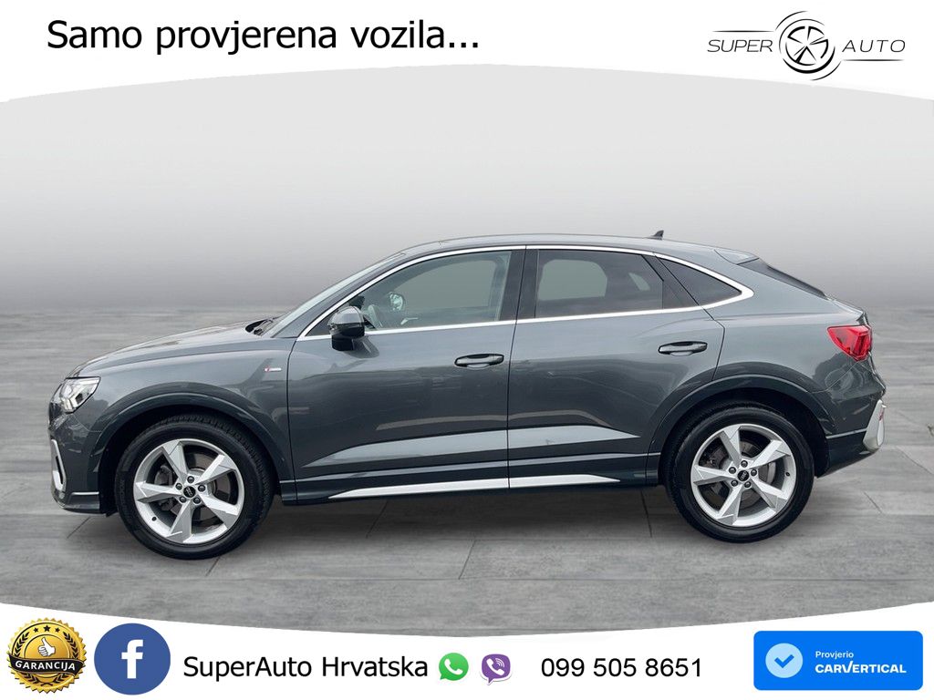 Audi Q3 Sportback 40 TDI (200 KS) quattro S tronic S line