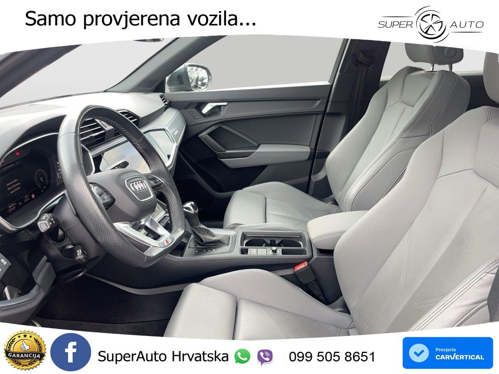 Audi Q3 Sportback 40 TDI (200 KS) quattro S tronic S line