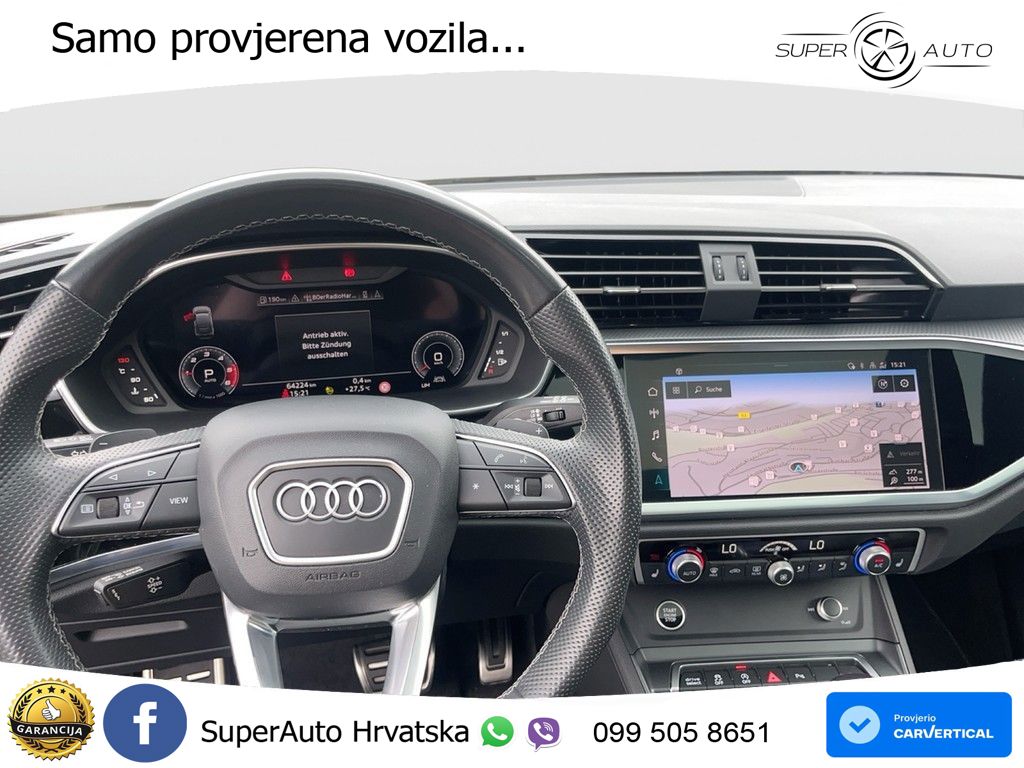 Audi Q3 Sportback 40 TDI (200 KS) quattro S tronic S line