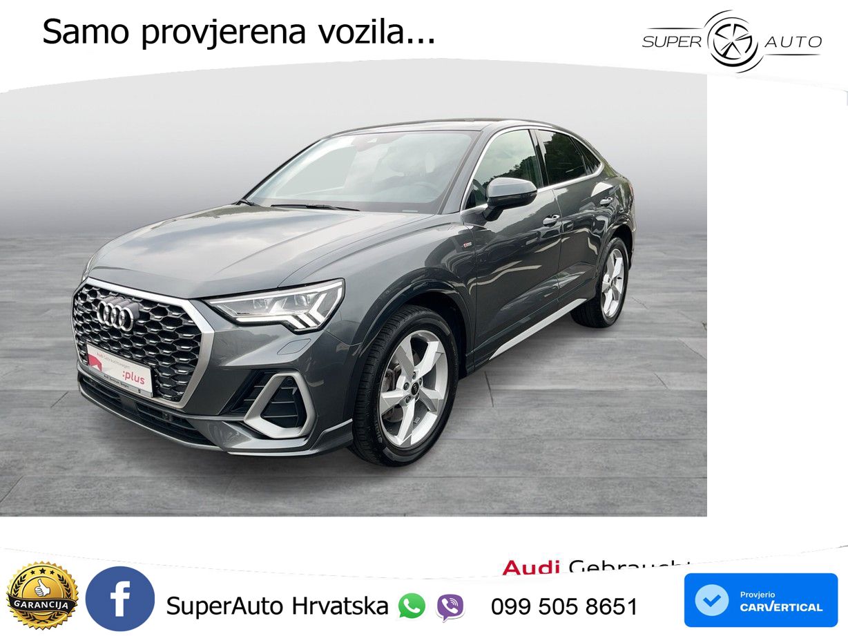 Audi Q3 Sportback 40 TDI (200 KS) quattro S tronic S line