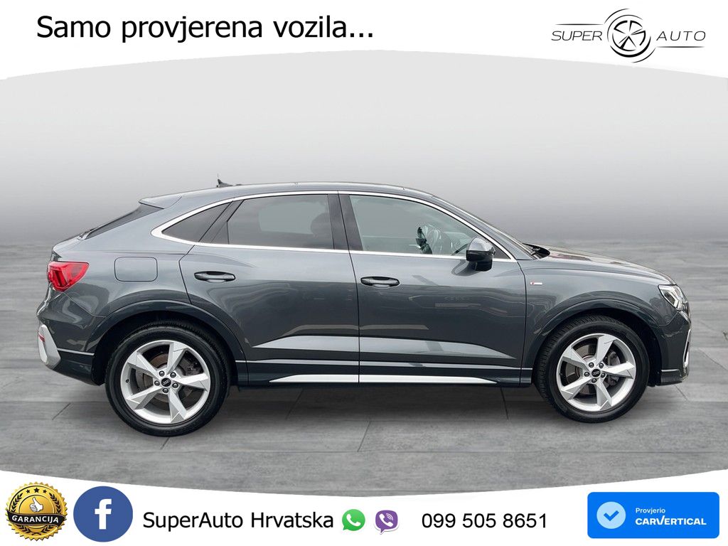 Audi Q3 Sportback 40 TDI (200 KS) quattro S tronic S line