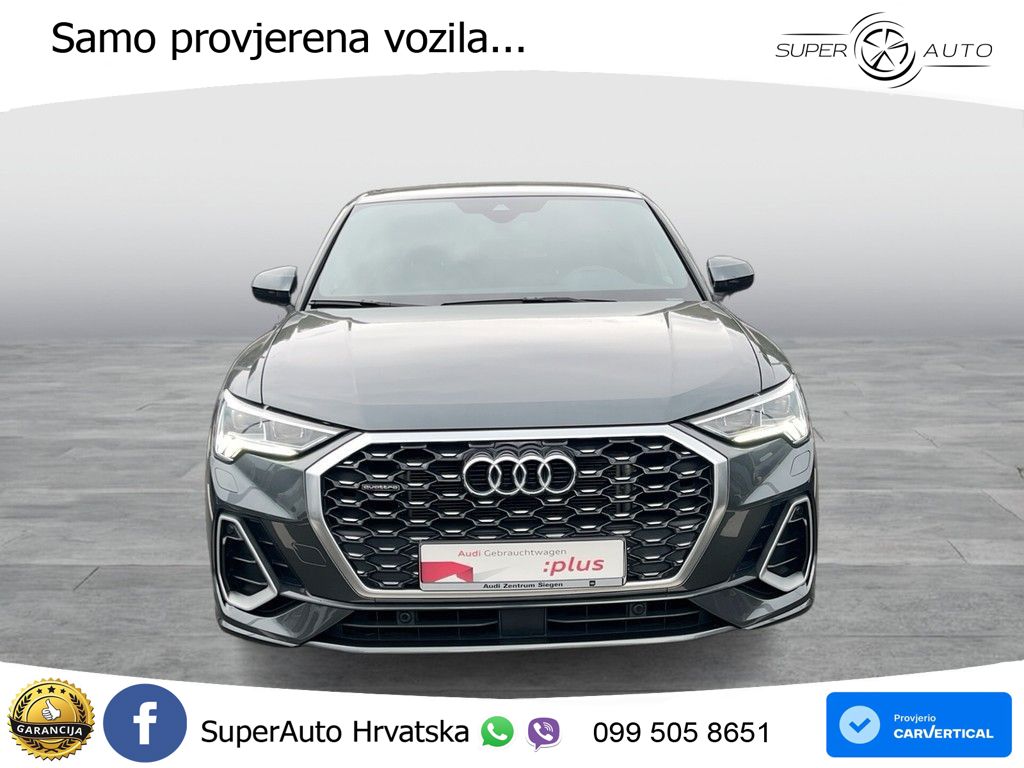 Audi Q3 Sportback 40 TDI (200 KS) quattro S tronic S line