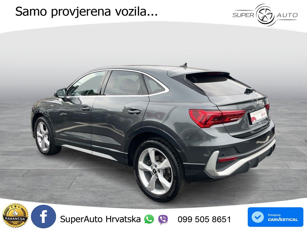 Audi Q3 Sportback 40 TDI (200 KS) quattro S tronic S line