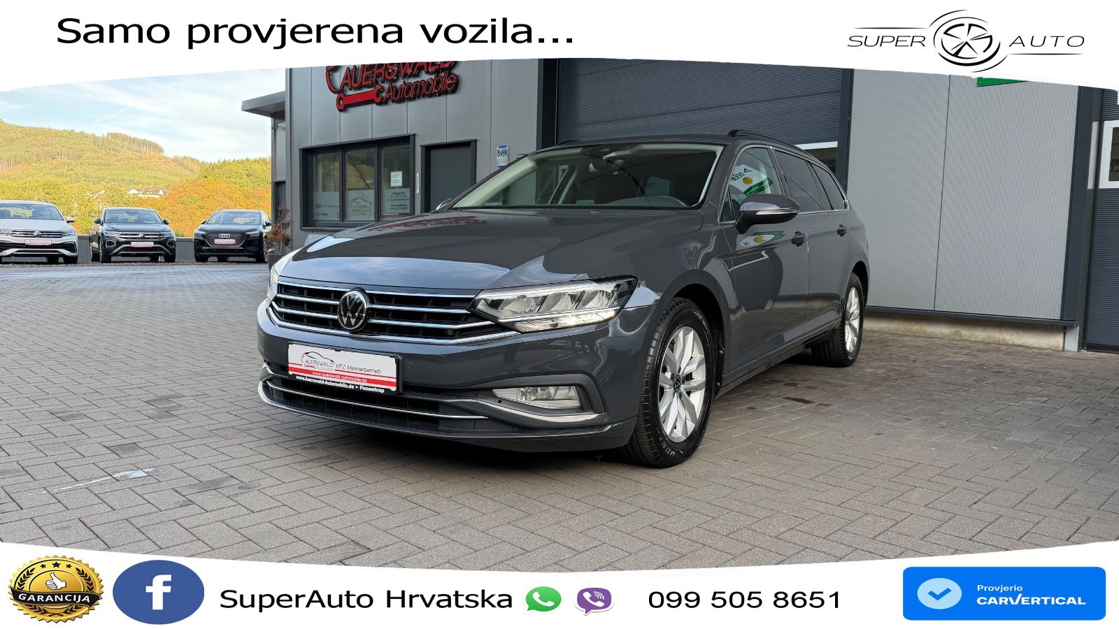 Volkswagen Passat Variant 2.0 TDI (150 KS) DSG Business LED+GR SJED+ACC