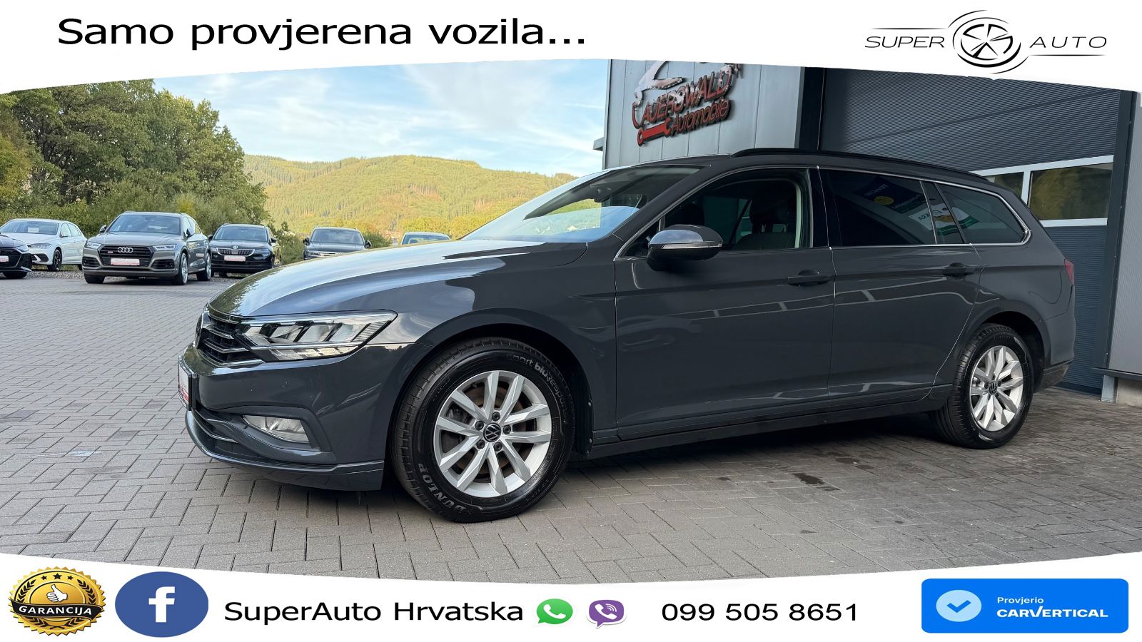 Volkswagen Passat Variant 2.0 TDI (150 KS) DSG Business LED+GR SJED+ACC