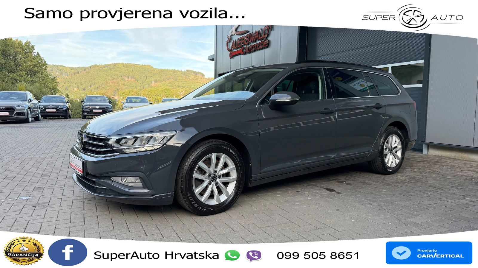 Volkswagen Passat Variant 2.0 TDI (150 KS) DSG Business LED+GR SJED+ACC