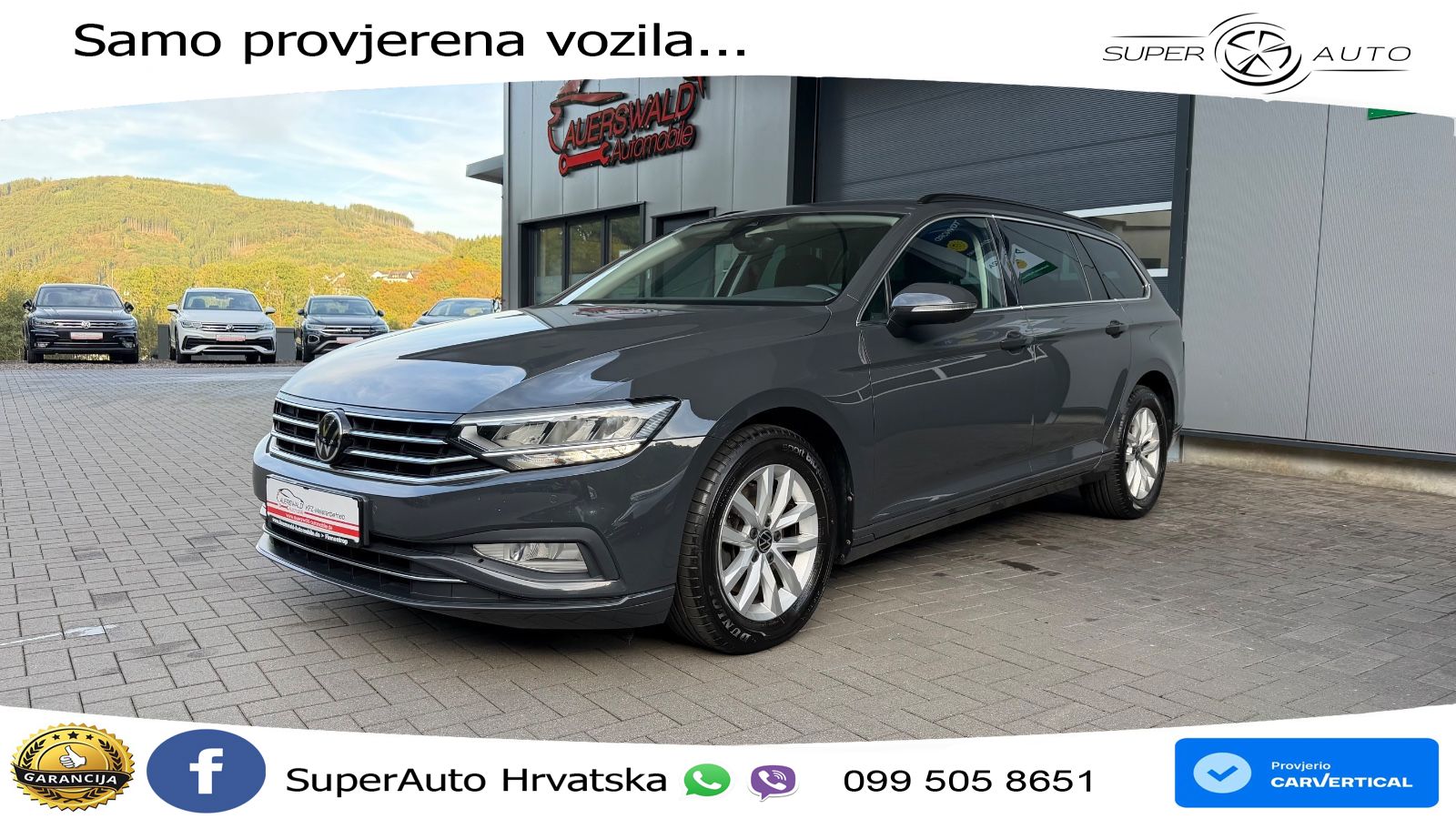 Volkswagen Passat Variant 2.0 TDI (150 KS) DSG Business LED+GR SJED+ACC