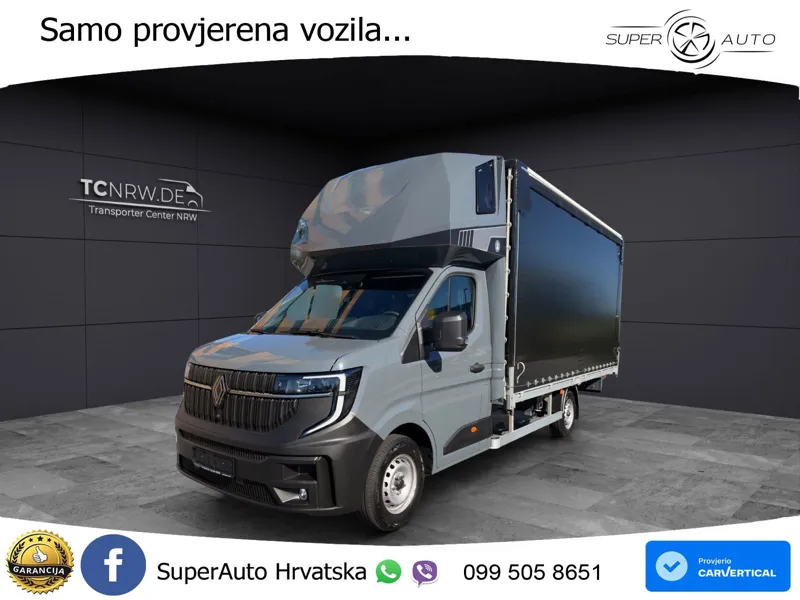 Renault Master Schiebeplane Schlafkabine 10 Palletten 170 KS