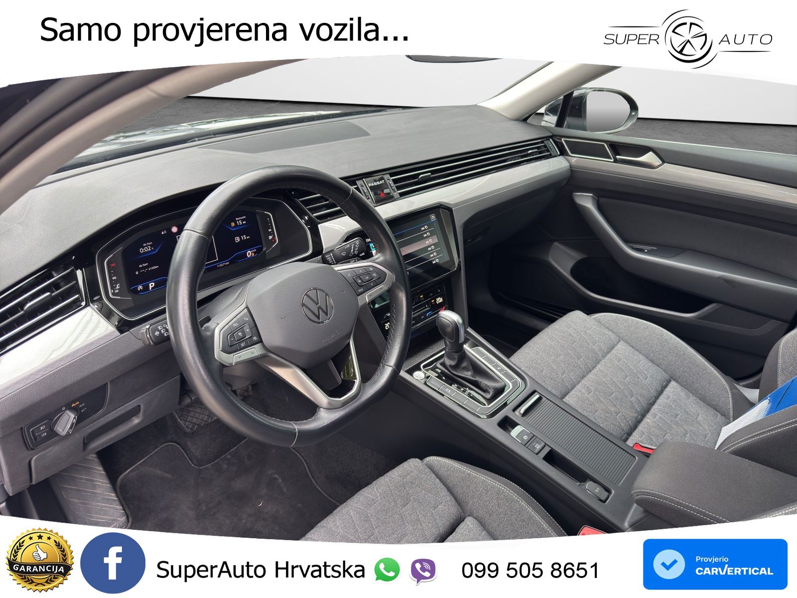 Volkswagen Passat Variant 2.0 TDI (150 KS) DSG Business LED+GR SJED+ACC