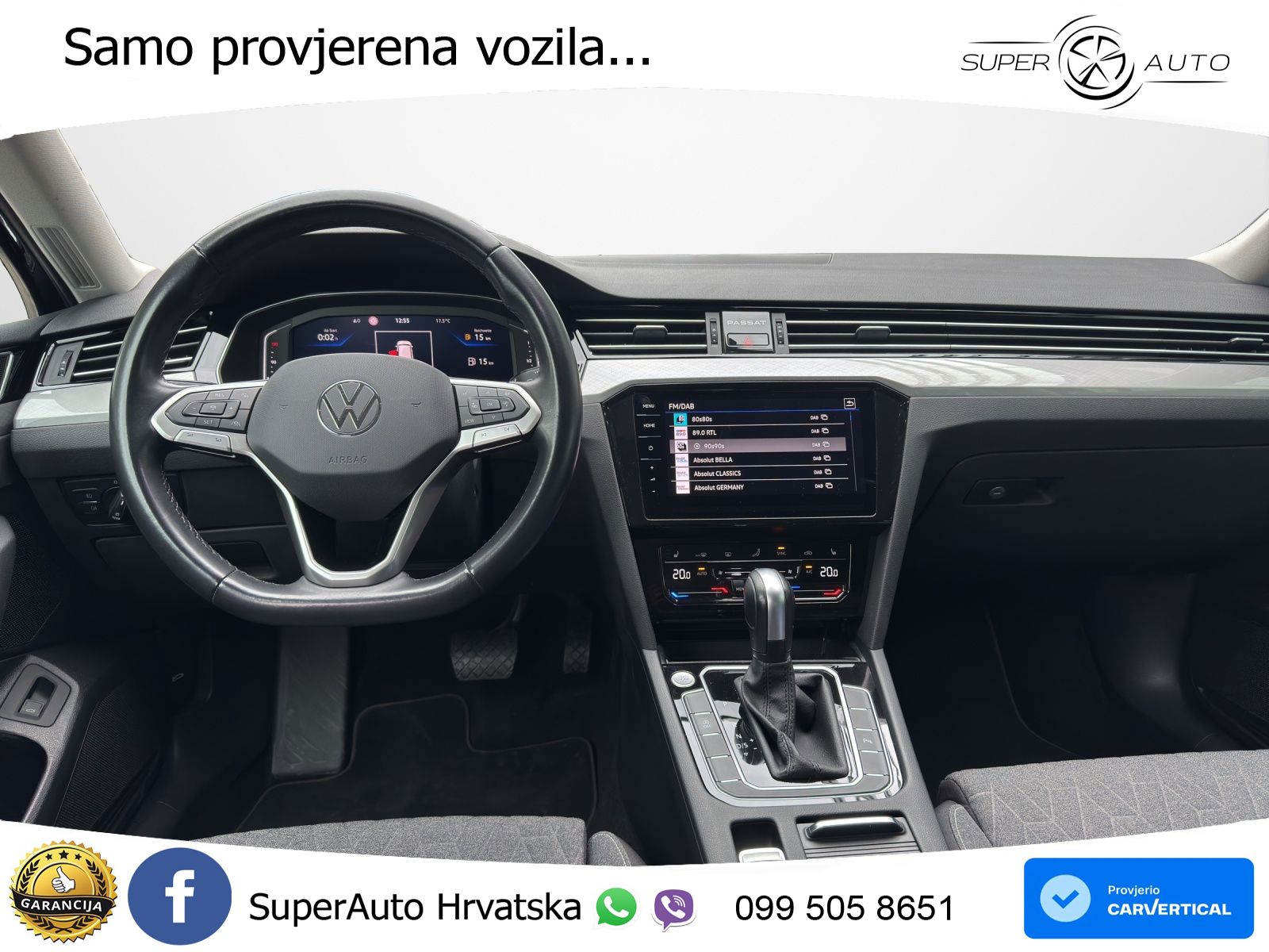 Volkswagen Passat Variant 2.0 TDI (150 KS) DSG Business LED+GR SJED+ACC