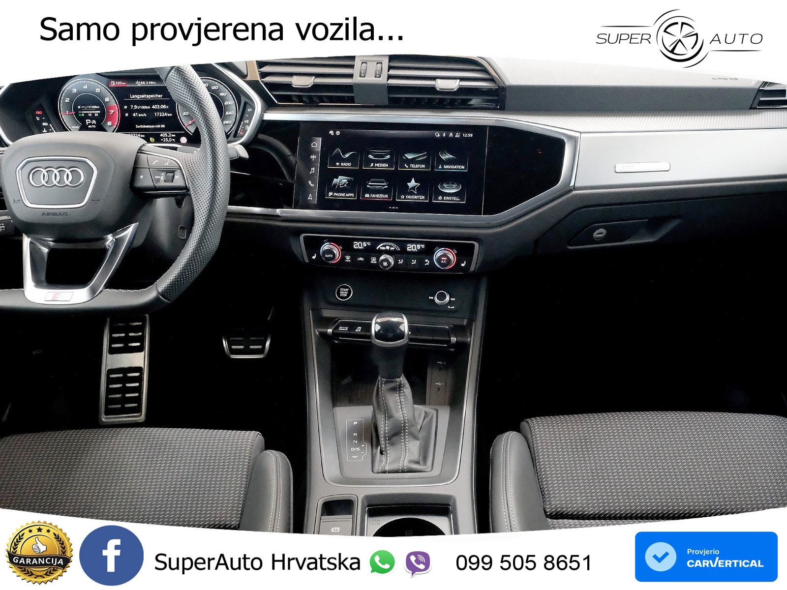 Audi Q3 35 TFSI (150 KS) S tronic S line LED+GR SJED+ACC