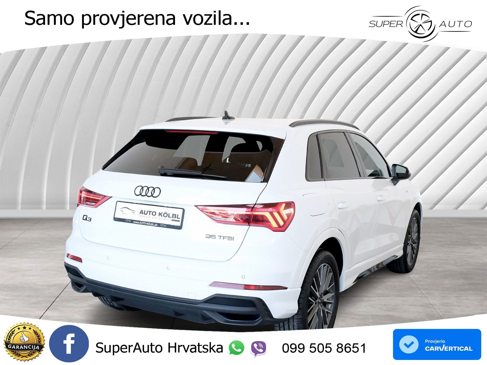 Audi Q3 35 TFSI (150 KS) S tronic S line LED+GR SJED+ACC
