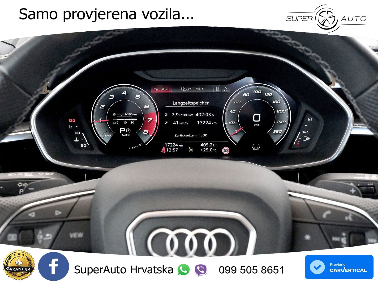 Audi Q3 35 TFSI (150 KS) S tronic S line LED+GR SJED+ACC