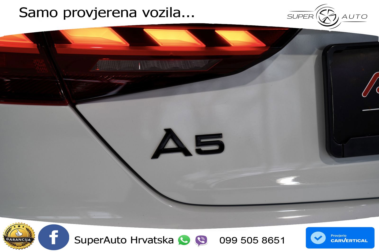 Audi A5 Sportback  40 TFSI (204 KS) S tronic S line LED+GR SJED+ACC