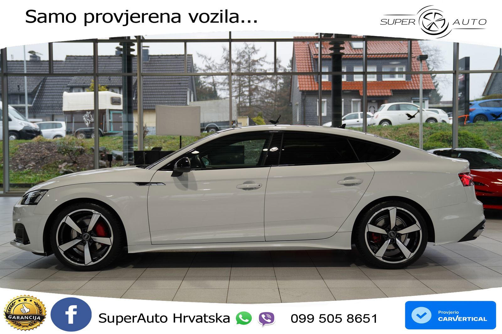 Audi A5 Sportback  40 TFSI (204 KS) S tronic S line LED+GR SJED+ACC