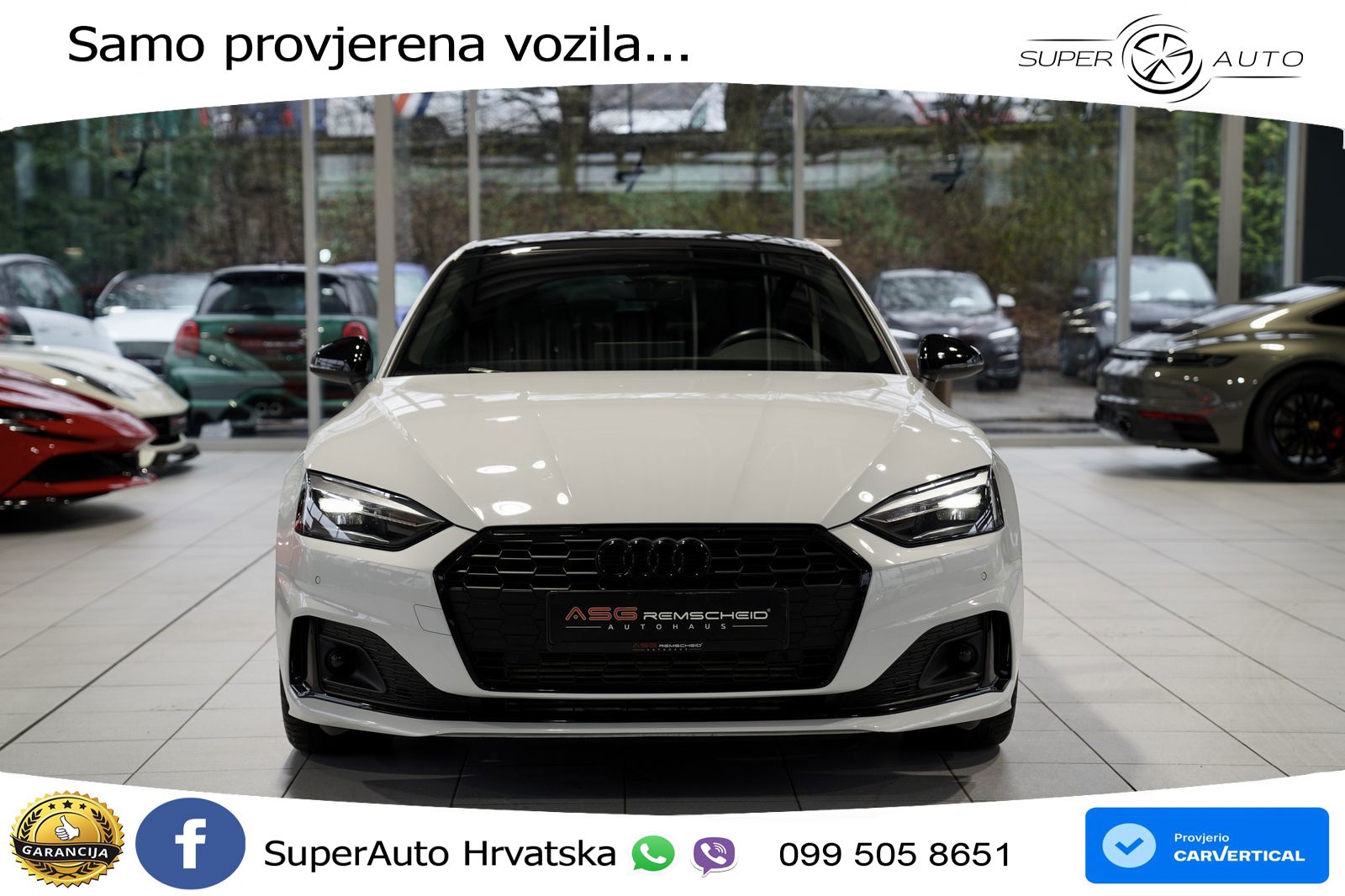 Audi A5 Sportback  40 TFSI (204 KS) S tronic S line LED+GR SJED+ACC