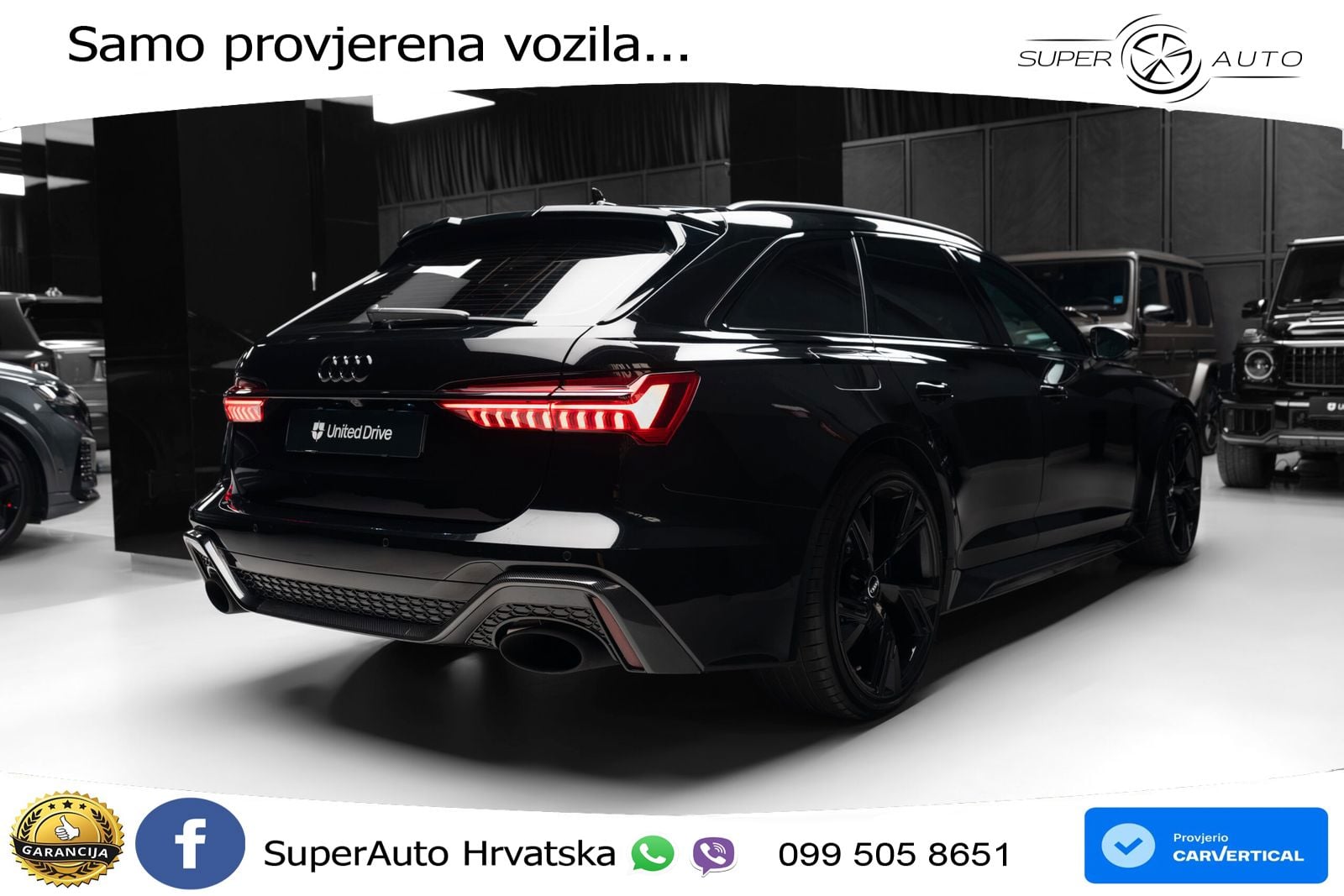 Audi RS6 Avant 4.0 TFSI V8 (600 KS) quattro Tiptronic LED+GR SJED+ACC